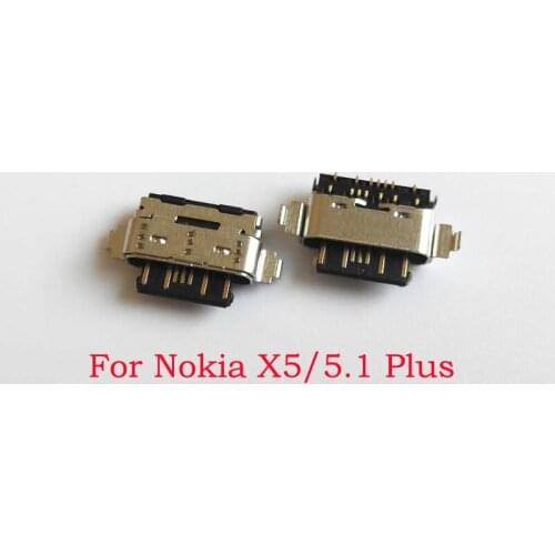 For Nokia 3 6 7 Plus 8 6.1 7.1 5.1 Plus X5 X6 X7 Micro Usb Connector Charging Port Jack