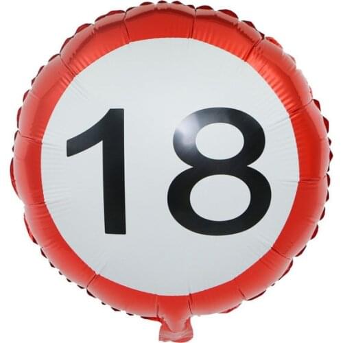 1pc Number 18 30 40 50 60th Anniversary Day Foil Balloons Helium Air Balloon for Wedding Anniversary Birthday Party Supplies