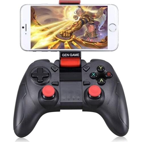 Gen Game S6 Wireless Bluetooth Gamepad Bluetooth 3.0 Joystick Game Controller for iOS Android Smartphone Tablet PC TV Box
