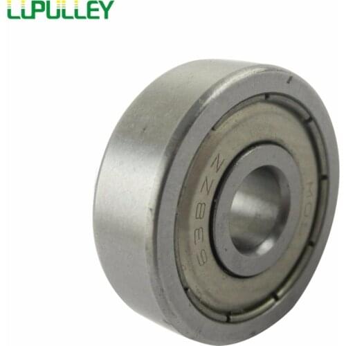 LUPULLEY 10pcs 693ZZ Bearing 3x8x3mm Miniature Engine 693 ZZ Ball Bearing 692ZZ/694ZZ/695ZZ/696ZZ/698ZZ Double Metal Shields