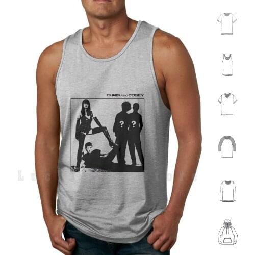 Chris & Cosey Tank Tops Vest 100% Cotton Chris Cosey Chris And Cosey Chris Carter Cosey Fanny Tutti Music Industrial