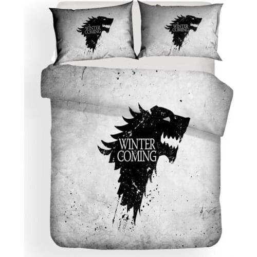 Fashion 3D Printed Bedding Collection Quilt Cover Pillowcase Bedding Classic Movie Duvet Collection Single Double Bed Cover