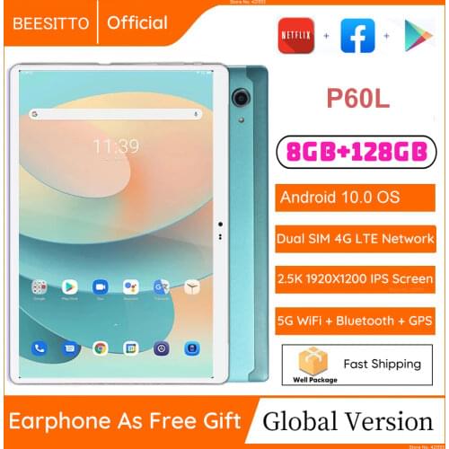 Mediapad M107 10 inch Tablet, Android 10.0, Octa-Core CPU, 6GB RAM 32GB Storage, 10.1" IPS HD Display, Wi-Fi, Wi-Fi, USB Type C