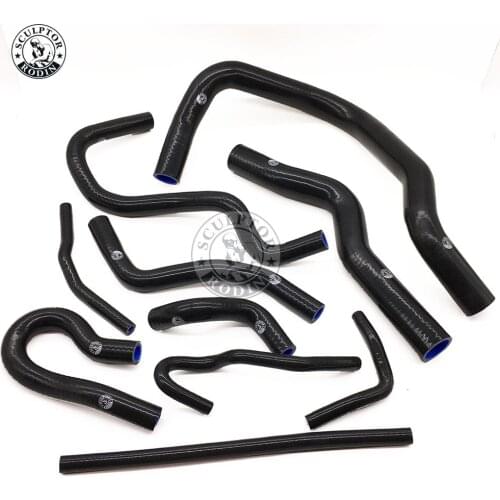 Silicone Radiator Hose Fit For HONDA CIVIC EK3 B16 B18 K8 92-98 (10 PCS) red/blue/black