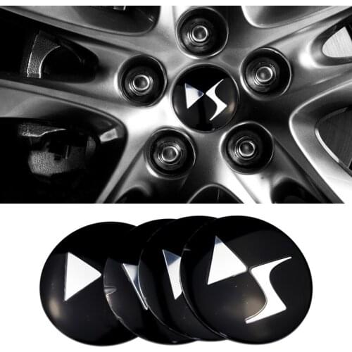 Car Exterior Styling Wheel Center Rim Hub Caps Cover Stickers for Citroen C1 Saxo Xsara Picasso Aircross Cactus Elysee Berlingo