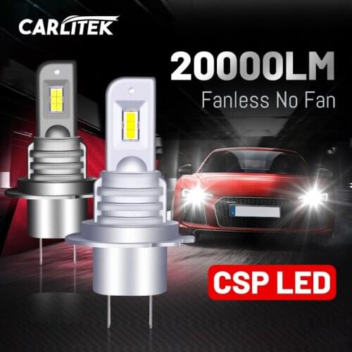 H7 LED Lights for Car Mini 6000K Headlight H4 H1 H11 H8 H9 9005 HB3 9006 HB4 Universal CSP Lamps Automobiles Luces Led Para Auto