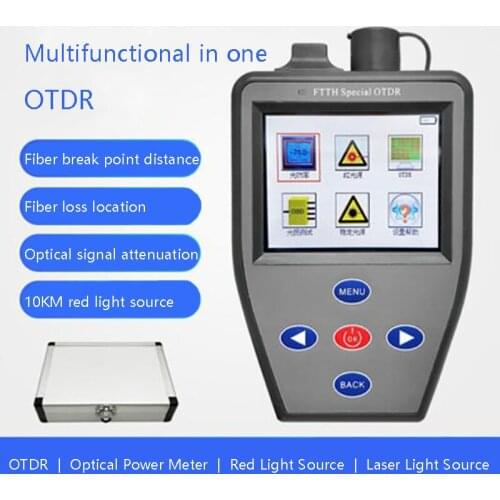 Optical fiber tester with optical test otdr optical fiber tester fault breakpoint optical fiber obstacle finder optical fiber te