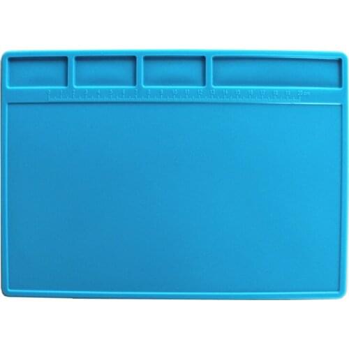 28*20cm Soldering Pad Heat-resistant Heat Gun Soldering Station Repair Insulation Pad Desk Mat Insulator Maintenance Platform