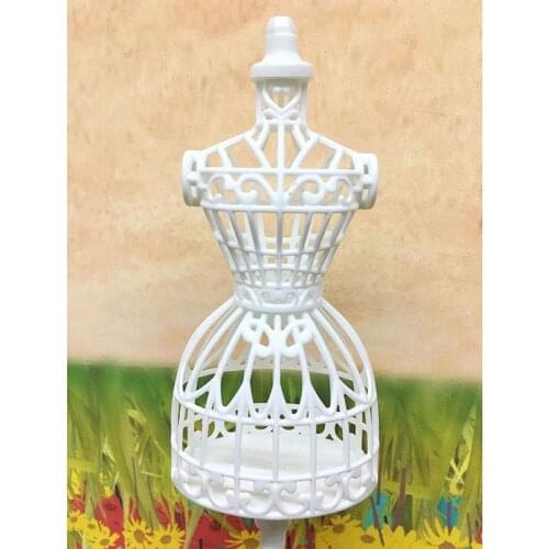 Hot Sale Mannequin Hollow Model hanger Stand Rack Holder for Dolls Girls Fantasy Doll Display Holder Dress Clothes Gown