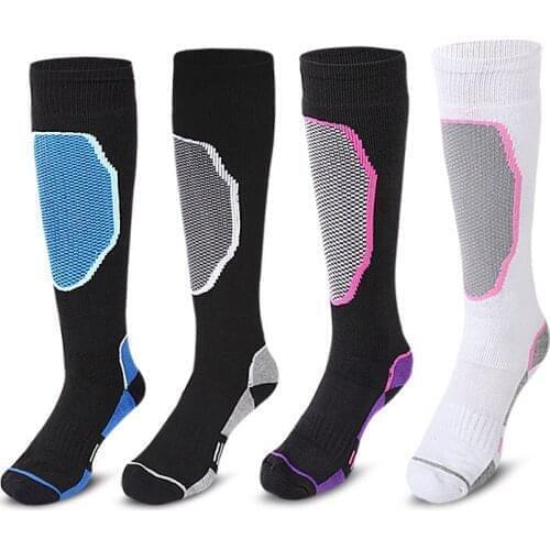 Ski Thermal socks outdoor sports socks Thicken towel bottom non-slip long tube sweat-absorbent breathable Winter warm socks 2021