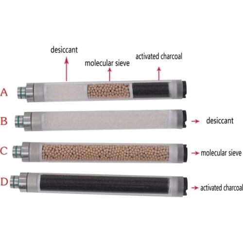 Desiccant filter tube for tuxing big oil/water separator L350mm*OD49mm*ID36mm 1sets/lot