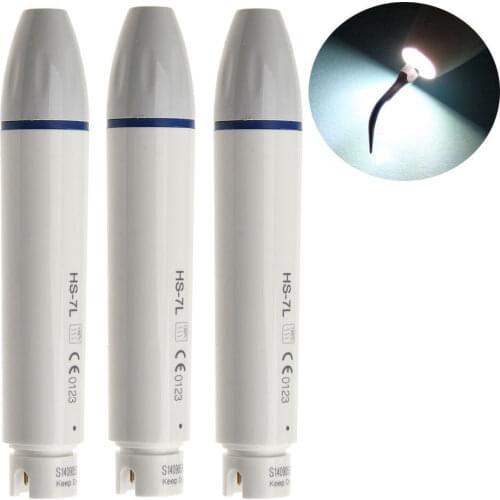 High Quality 3* Dental DTE SATELEC Style Scaler Handpiece Ultrasonic Piezo LED Fiber Optic ST