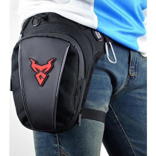 Drop Leg Bag Outdoor Thigh Bag Motorcycle Bike Bag, Multifunctional Tactical Thigh Packs for Hiking Traveling Fishing Drop Leg