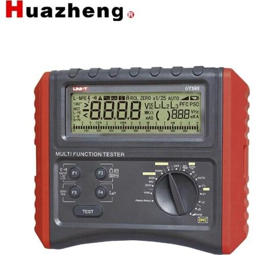 UNI-T UT595 Multifunction Loop Testers Earth Ground Line Loop Impedance Tester