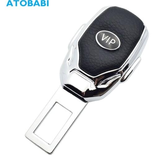Universal Car Seat Belt Clip Extender Alloy Safety Lock Buckle Plug Connector Auto Accessories For BMW Volvo Renault Kia Toyota