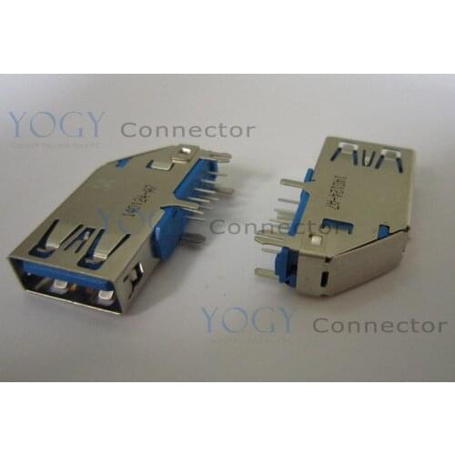 1pcs 25mm Side vertical usb3.0 socket jack fit for laptop and all-in-one motherboard usb port