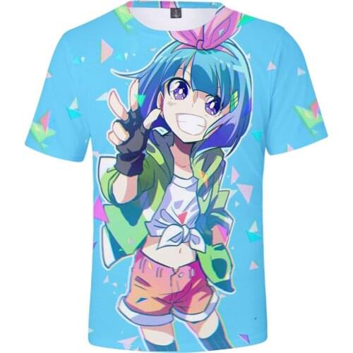 2019 3D Print Beyblade Burst Evolution Men/Women Streetwear Summer Short Sleeves Cool T-Shirts Oversize Hip hop Tracksuits