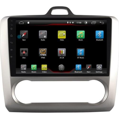 9"2.5D Car DVD Multimedia player For ford FOCUS 2005-2011 auto ac 2din Android 10 Radio Tape Recorder Navigation GPS