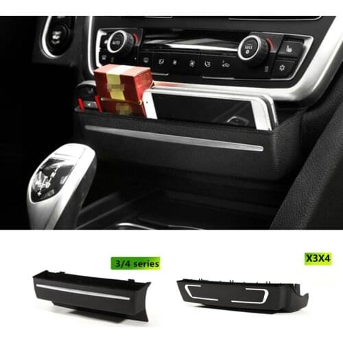 Car Styling Center Console CD Panel Replacement Storage Box For BMW 3/4 Series F30 F32 F34 X3 F25 X4 F26 Interior Accessories