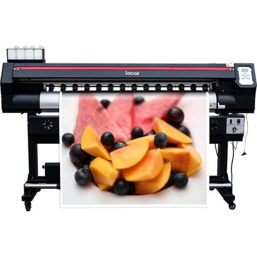 Large printing machine affordable price with 5113 single head roll to roll digital printing machine