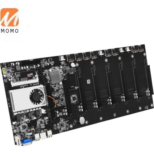 Fast Delivery Riserless ETH 8 GPU powered by HM77 Chipset DDR3 mining motherboard