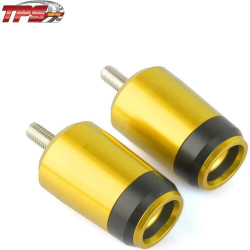 For Suzuki DR400 SV400 VS400 GS500 DR500 Motorcycle CNC Handle Bar Handlebar Grips Cap End handle Plugs cap DR SV VS 400 DR 500