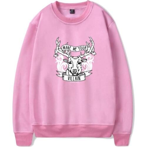 Shadow and Bone Spring New Hot Sale O-Neck Hoodie Letter Pattern Printed Harajuku Comfortable Cotton Hoodie Unisex O-Neck Hoodie