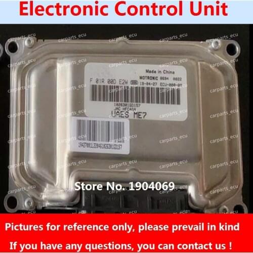 Engine Computer Board F01R00DE2W 1026301GD157 F01RB0DE2W ME7 ECU F01R00DR41 1026301GD054 F01RB0DR4 For JAC Car