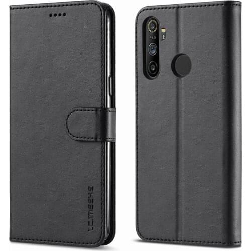 Leather Flip Case For OPPO Realme C3 C3i 5 5s 5i 6i 8 Pro Narzo 10 10A 20 30A C15 C12 C11 C25 C21 C20 Card Wallet Book Cover