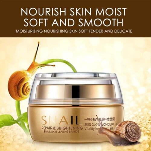 50g Snail Essence Facial Cream Moisturizing Anti Wrinkle Face Cream Oil-control Anti-Aging Whitening Day Cream Skin Care