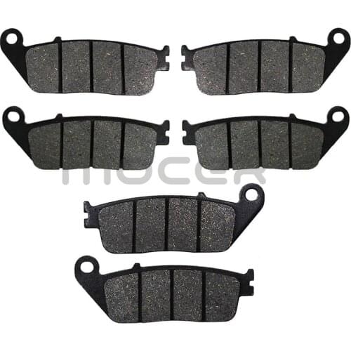 Motorcycle Front and Rear Brake Pads for HONDA GL 1500 Valkyrie 1997 1998 1999 Tourer 2000 2001 2002 2003