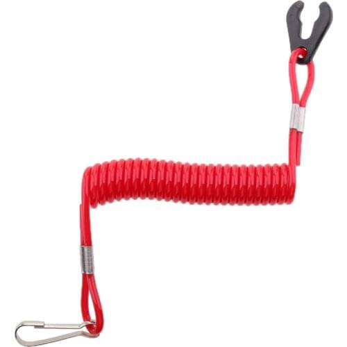 Engine Motor Kill Stop Switch Safety Tether Lanyard For Yamaha New Racing Safety & Durable