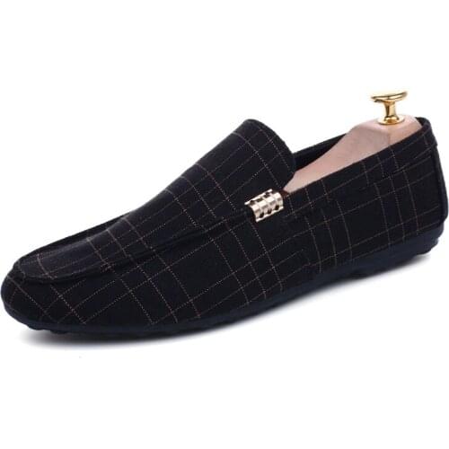 Men Casual Shoes 2021 New Style Male Comfy Soft Leather Zapatos Tennis Homme Boys Walking Footwear Black Loafers