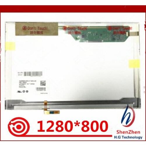 Original LP141WX5-TLC1 LP141WX5-TLN1 B141EW05 V.2 LTN141AT12 Laptop lcd screen with small tail 1280*800 LVDS 30pins
