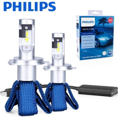 Philips Ultinon Essential h7 lamp H4 LED Hi/lo H8 H11 H16 9006 9012 H1R2 led bulb 9005 HB3 HB4 Car headlight Fanless Fog Lights