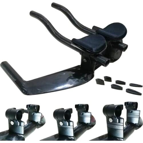 Full Carbon Bicycle Handlebar Rest Handlebar UD Road Bike TT Handlebar Glossy/Matte Bike Handle Spare Part 31.8*400/420/440mm