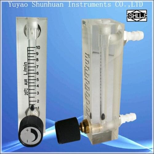 Air Oxygen Gas flow meter sensor flowmeter caudalimetro counter indicator O2 oxigen gas meter flow device switch LZQ-6 1-10L/Min