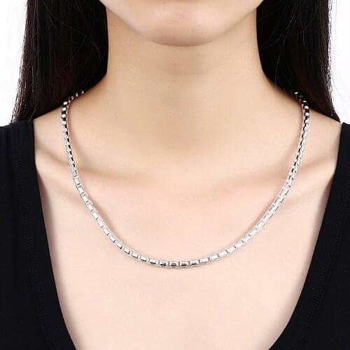 Christmas Gift Silver Plated Necklace For Women Cute Style Fashion Trendsetting Hyperbole Design