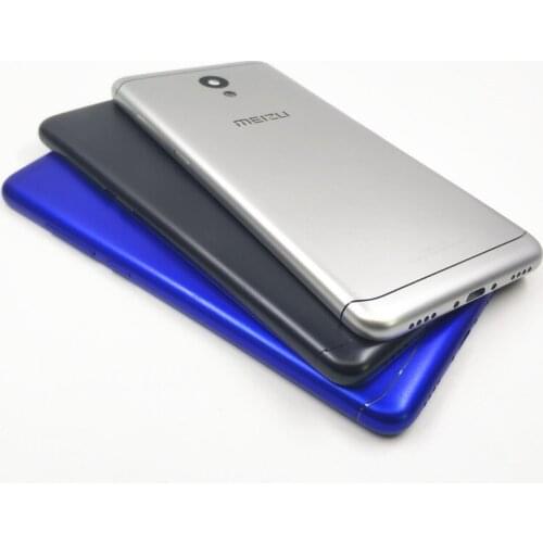 5.2 inch For Meizu M6 m6 mini M711H M711Q Battery Back Cover Replacement Parts Case+Buttons Camera Lens+side keys