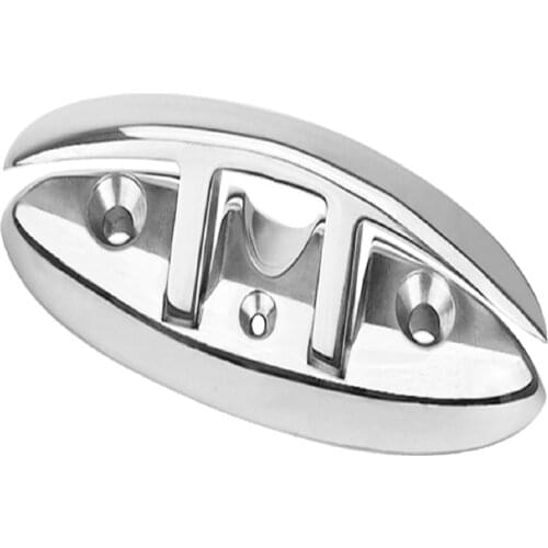 Marine Boat Dock Folding Cleat 316 Stainless Steel - 8.4 Inch