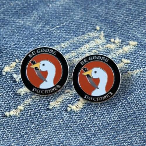 1pc Creative Pop-Enamel Pin Lapel Badges Brooch Funny Fashion Jewelry Anime Pins