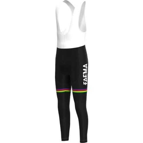 1969 Competition FAEMA Team Retro Man Cycling Trousers Triathlon Mtb Bike Skinsuit Pants Gel Pad Pantalón ciclismo hombre