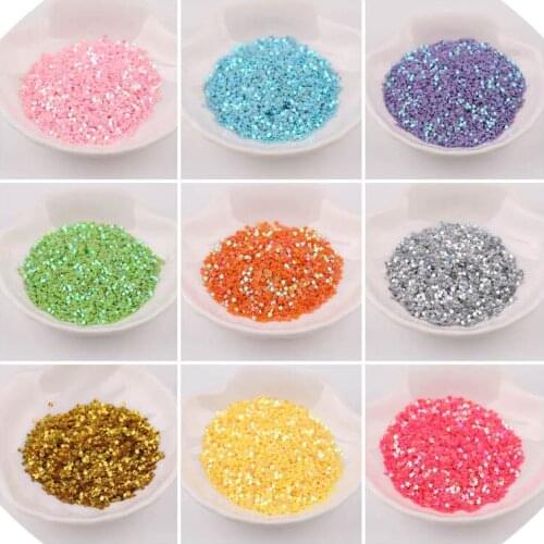 3mm 10g) Star Glitter Sequins PVC Loose Paillettes Nail Art Manual Sewing Wedding Craft Accessories Pendant Sequin Trim DIY
