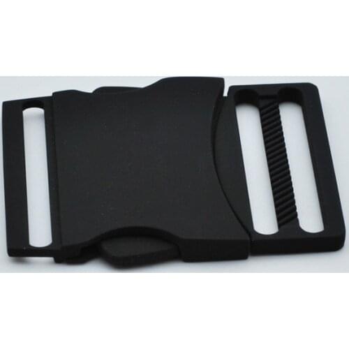 40 Mm Rectangle Multi-usage Clip Buckles Fashion Black Metal Fasten Buckles for Belt Bags Garment Diy Sewing Accessories Supply