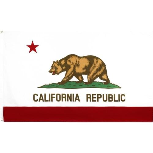 90x150cm 3ft x 5ft California State Flag USA Custom Banner State Flag Drop Shipping
