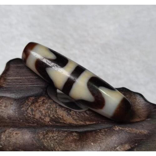AAA Grade Old Yellow Natural Agate Beads Tibetan Amulet Tiger Tooth Totem Dzi Beads Mens&Womens Jewelry Necklaces DIY