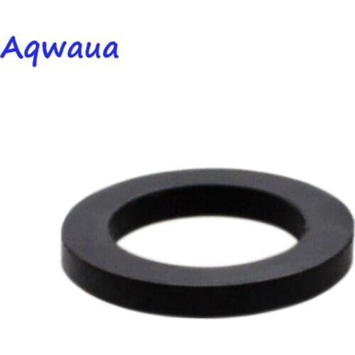 Aqwaua 100PCS 21mm Rubber Washer Gasket Female Thread Gasket Rubber Ring O-Ring Flat Ring for Bathroom Faucet Accessories
