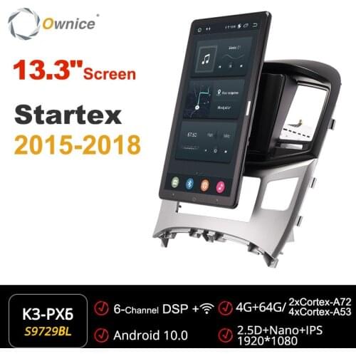 Ownice Android Car Radio 1din for Hyundai H1 Startex 2015 - 2018 Car Auto Audio Video System Unit HDMI 13.3 Inch 1920*1080