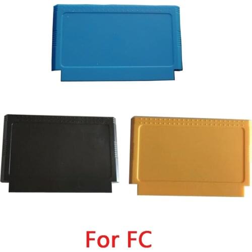 10PCS a lot Hard Plastic Case Cartridge Shell Cover Replacement 8 bit Game Card For Nintendo Family Computer For FC