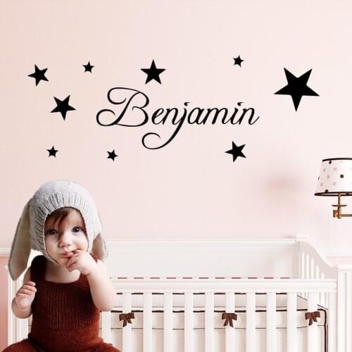 COCOPLY Custom Kids Name For Kids Rooms DIY Wand Aufkleber Kunst Decals fur Tiny Tots Room Decor